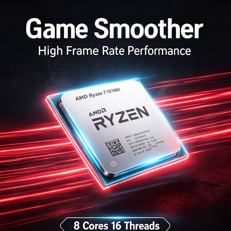 Pc Gaming Cpu - AMD Ryzen 7 5700X Processor For