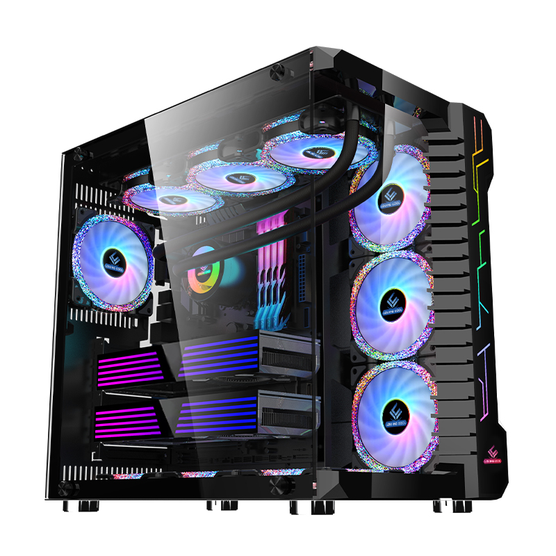 Pc Gaming Cpu - High Quality ATX Chassis Desktop Black