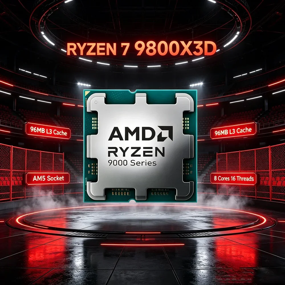 Pc Gaming High End - Ryzen 7 9800X3D AMD AM5 Desktop