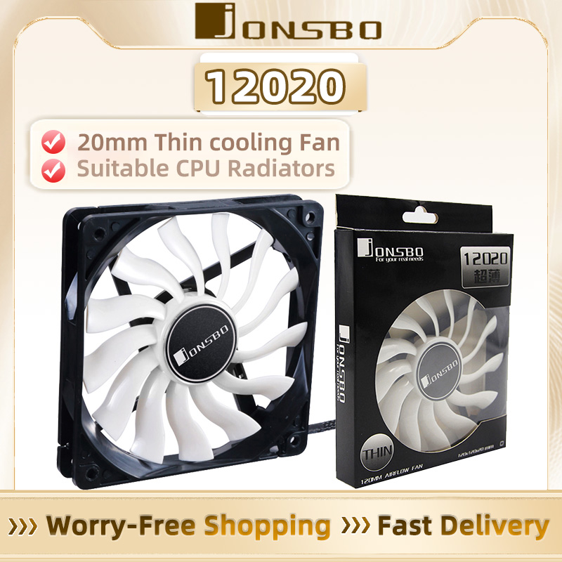 JONSBO 12020 120mm DC 12V 3Pin - огляд і ціна Pc Gaming Cpu