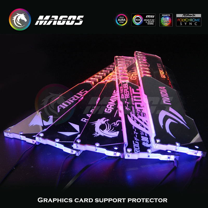 GPU Holder ARGB Silver Mirror  - огляд і ціна Pc Gaming Lian Li