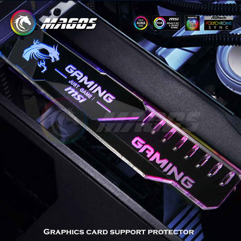 GPU Holder ARGB Silver Mirror  - огляд і ціна Pc Gaming Lian Li