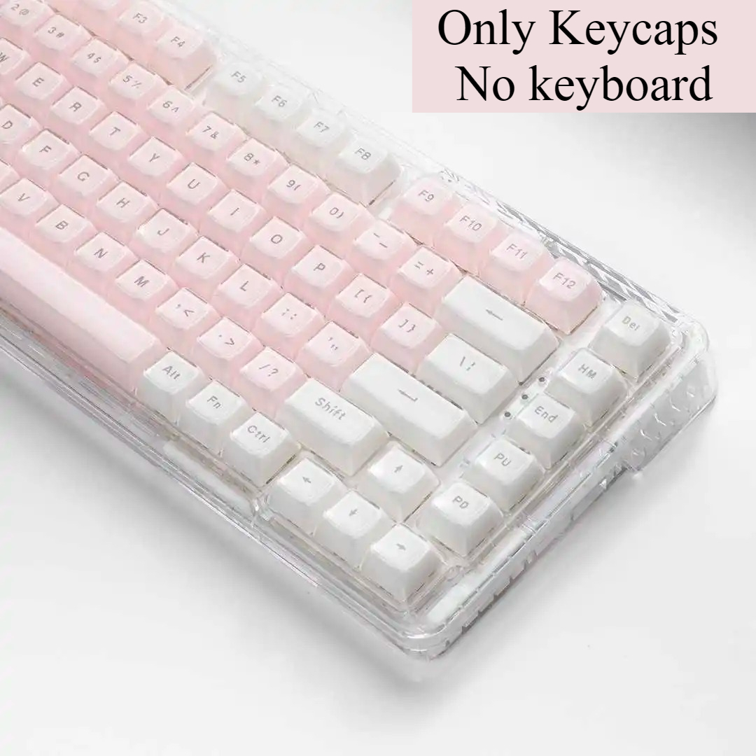 Crystal Transparent Keycaps Pi - огляд і ціна Pc Gaming Fullset