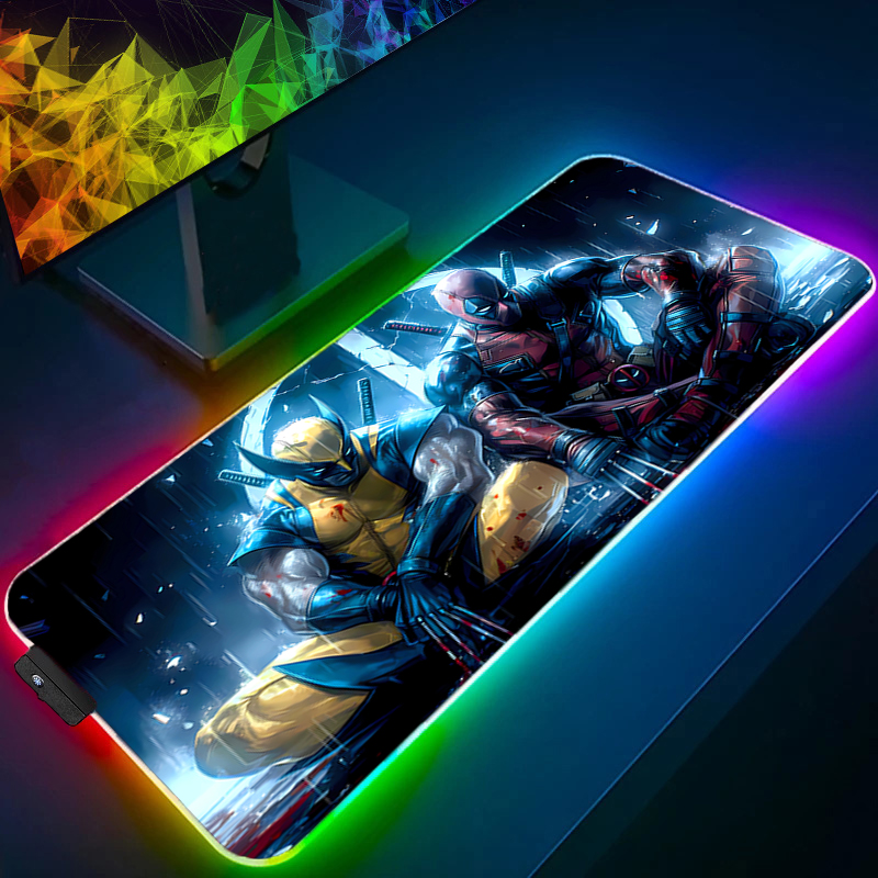 LED Mouse Pad Gaming Backlight - огляд і ціна Pc Gaming Setup