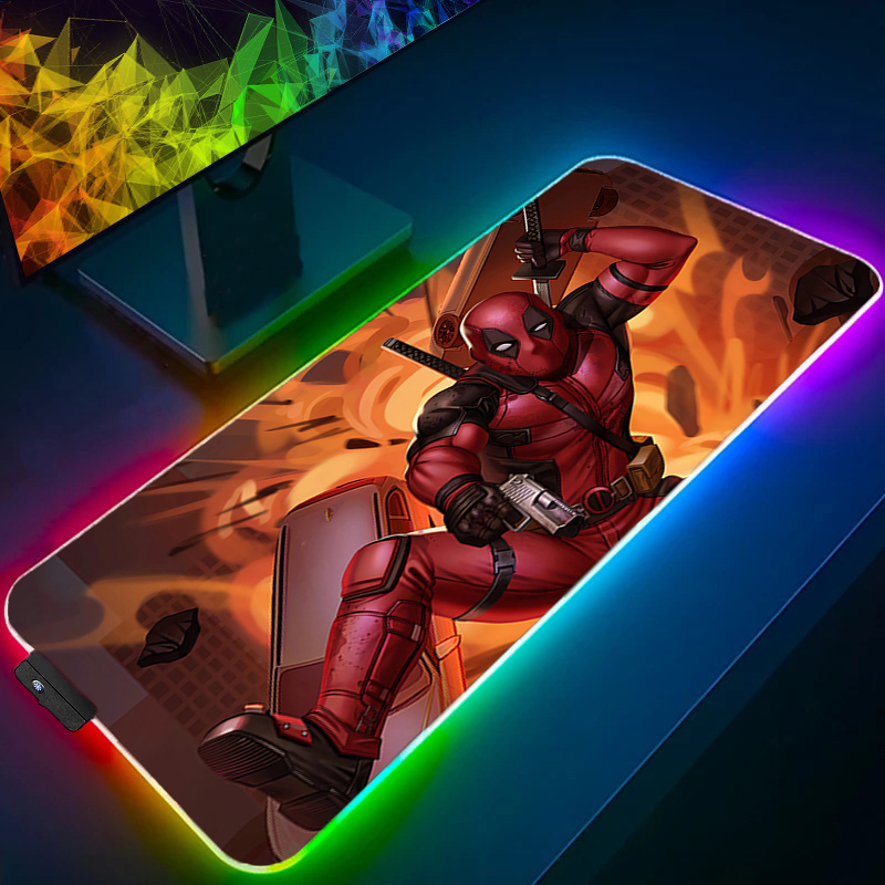 LED Mouse Pad Gaming Backlight - огляд і ціна Pc Gaming Setup