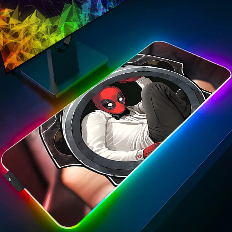 LED Mouse Pad Gaming Backlight - огляд і ціна Pc Gaming Setup