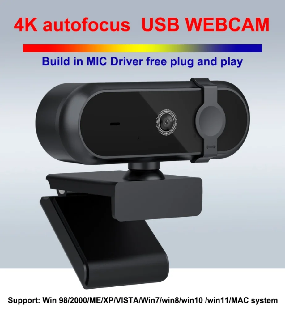4K 2K Autofoucs Webcam 30fps F - огляд і ціна Pc Gaming Fullset