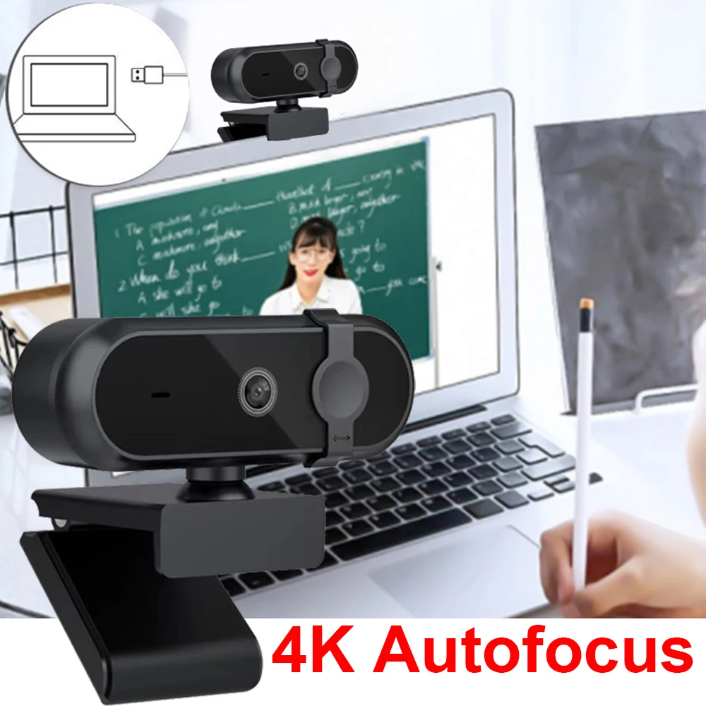 4K 2K Autofoucs Webcam 30fps F - огляд і ціна Pc Gaming Fullset