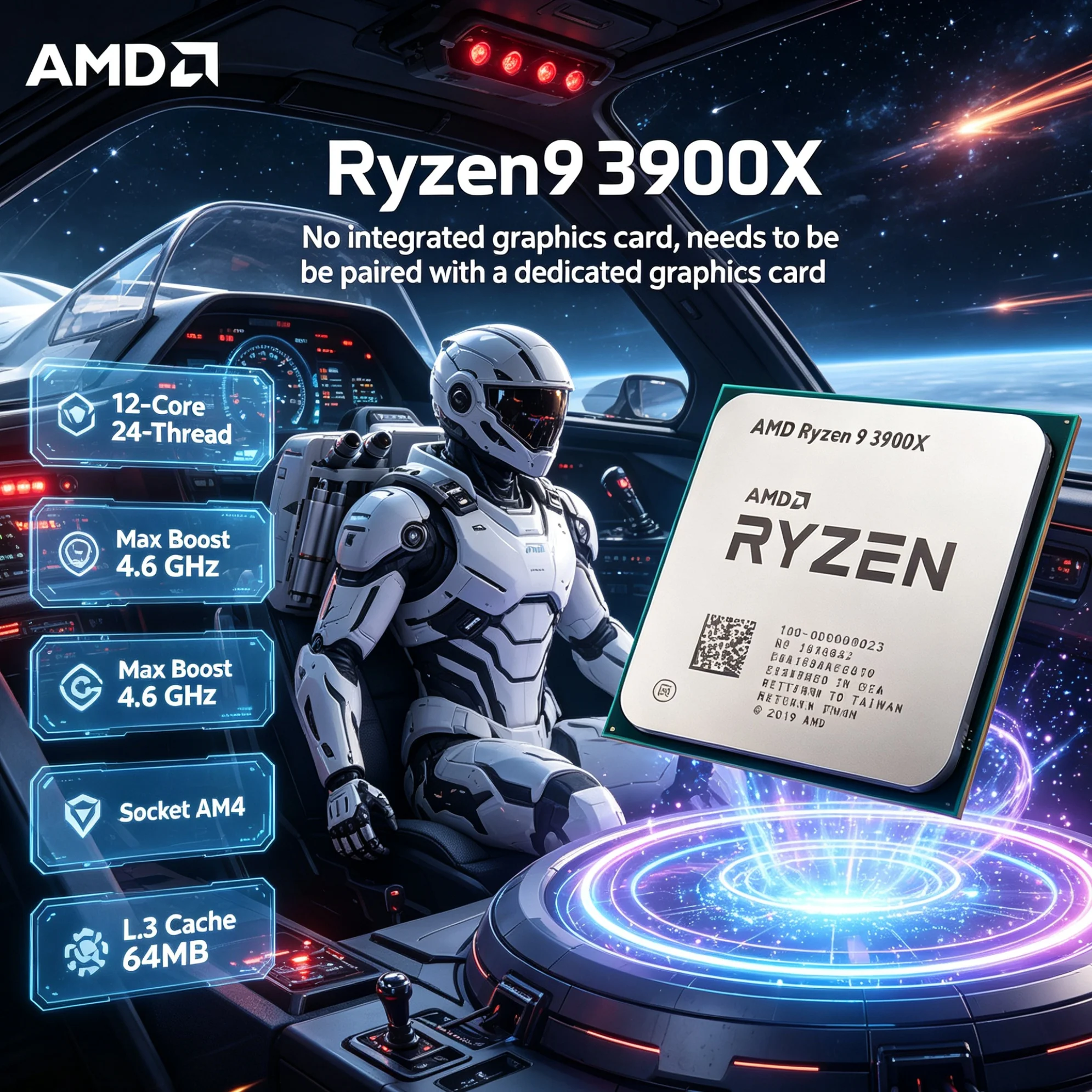 AMD Ryzen 9 3900X 12 Core 24 T - огляд і ціна Amd Cpu Ryzen 9