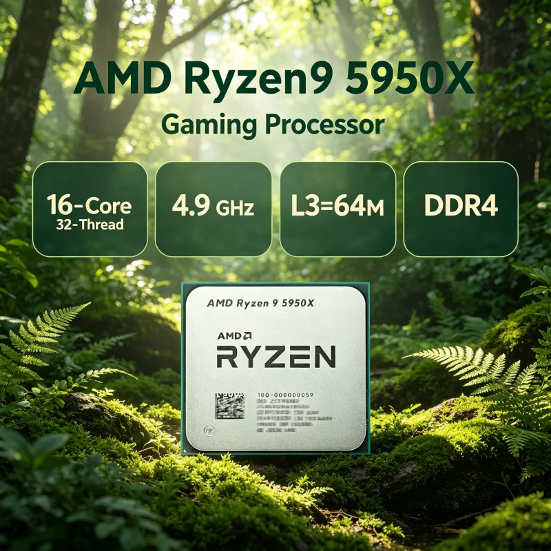 AMD Ryzen 9 5950X DDR4 Gaming  - огляд і ціна Amd Cpu Ryzen 9