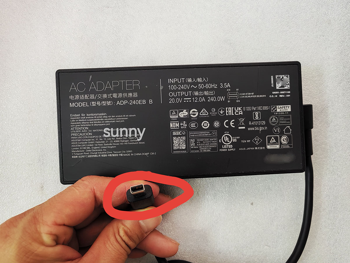 OEM ADP-240EB B 0A001-00971300 - огляд і ціна Pc Gaming Asus