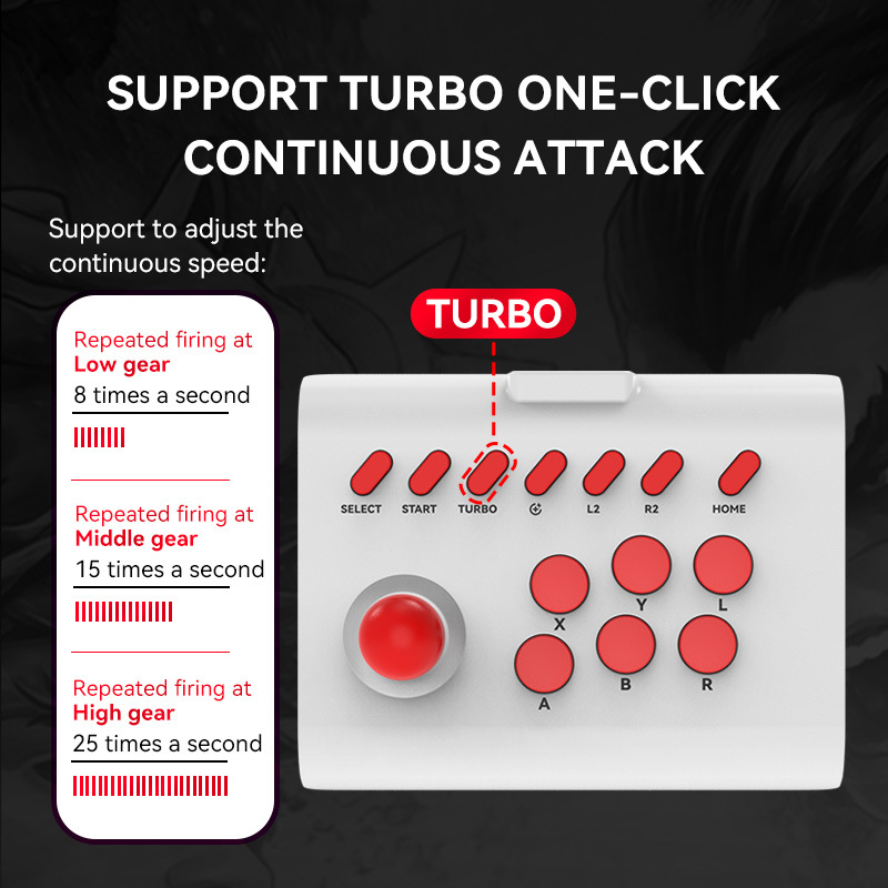 Arcade Fight Stick Turbo Joyst - огляд і ціна Joystick Pc Gaming