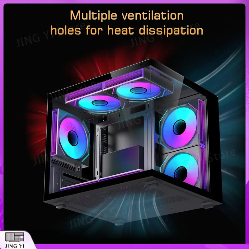 ATX Gaming PC Case RGB Compute - огляд і ціна Pc Gaming Cpu