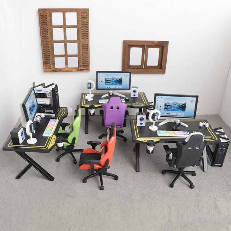 Mini Dollhouse Gaming Desk Cha - огляд і ціна Pc Gaming Y Monitor