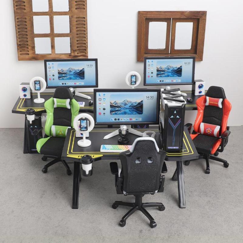 Mini Dollhouse Gaming Desk Cha - огляд і ціна Pc Gaming Y Monitor