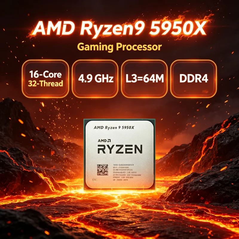 AMD Ryzen 9 5950X but without  - огляд і ціна Amd Cpu Ryzen 9