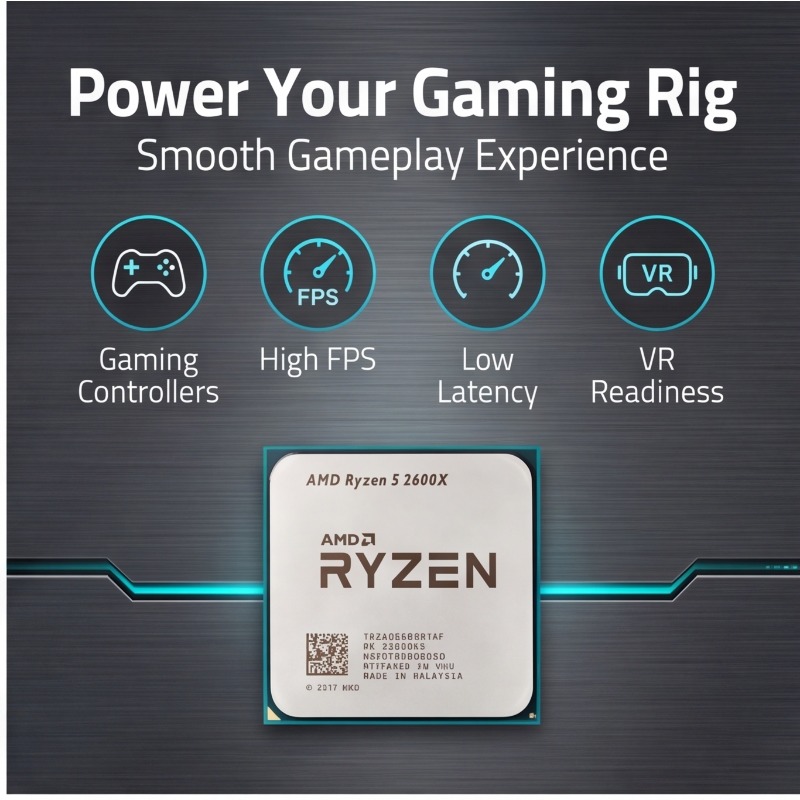 AM4 Socket CPU Processor R5 26 - огляд і ціна Pc Gaming Cpu