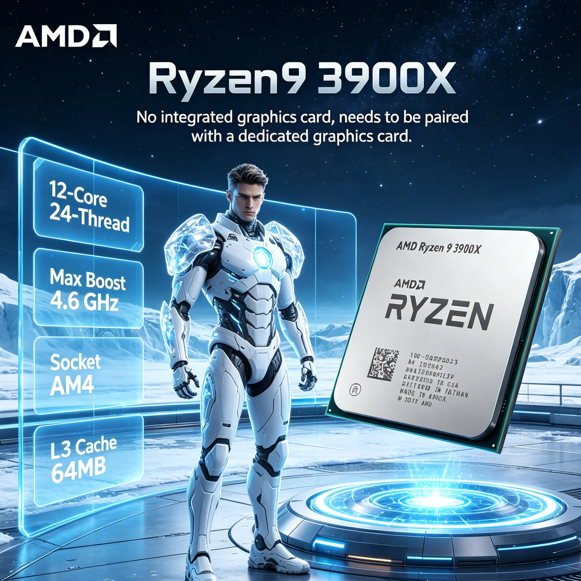 AMD Ryzen 9 3900X Processor CP - огляд і ціна Amd Cpu Ryzen 9