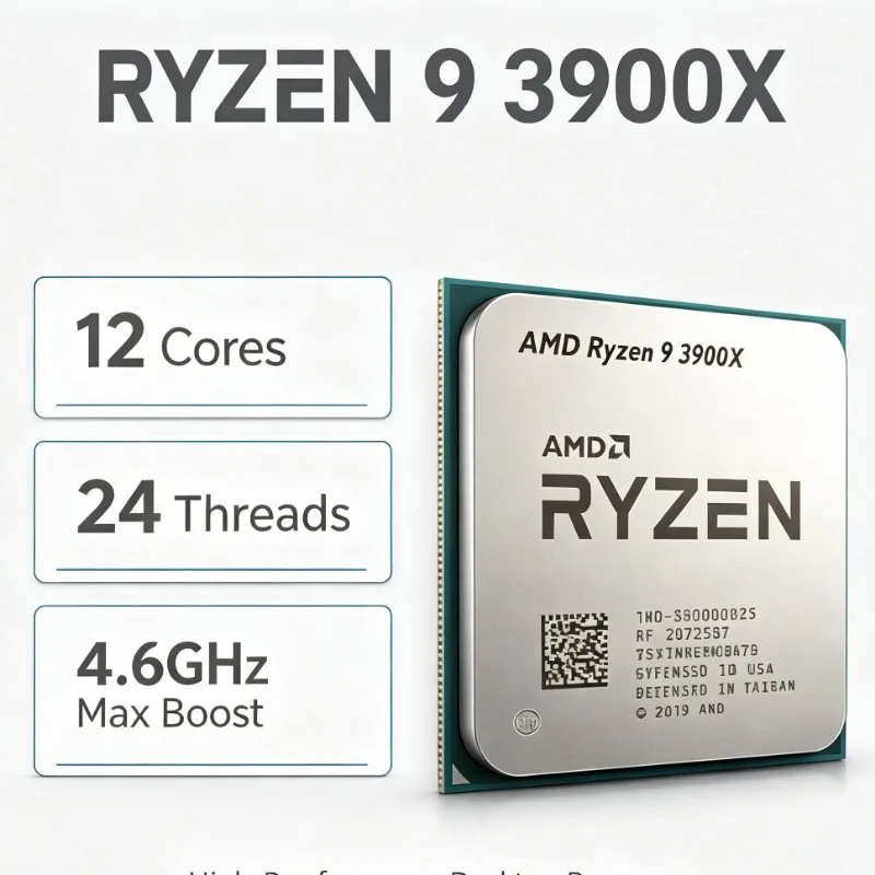 AMD Ryzen 9 3900X Processor CP - огляд і ціна Amd Cpu Ryzen 9