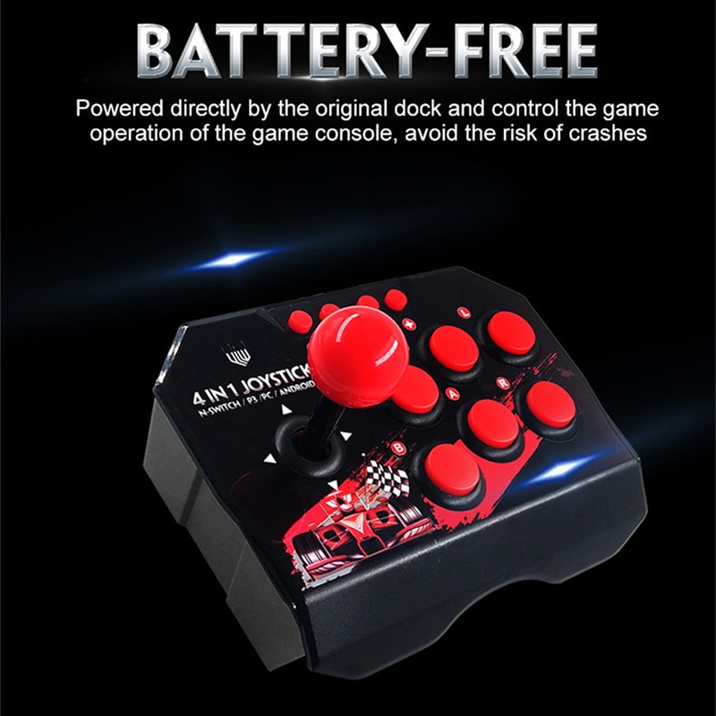 GAMINJA NS002 4 In 1 Retro Arc - огляд і ціна Joystick Pc Gaming