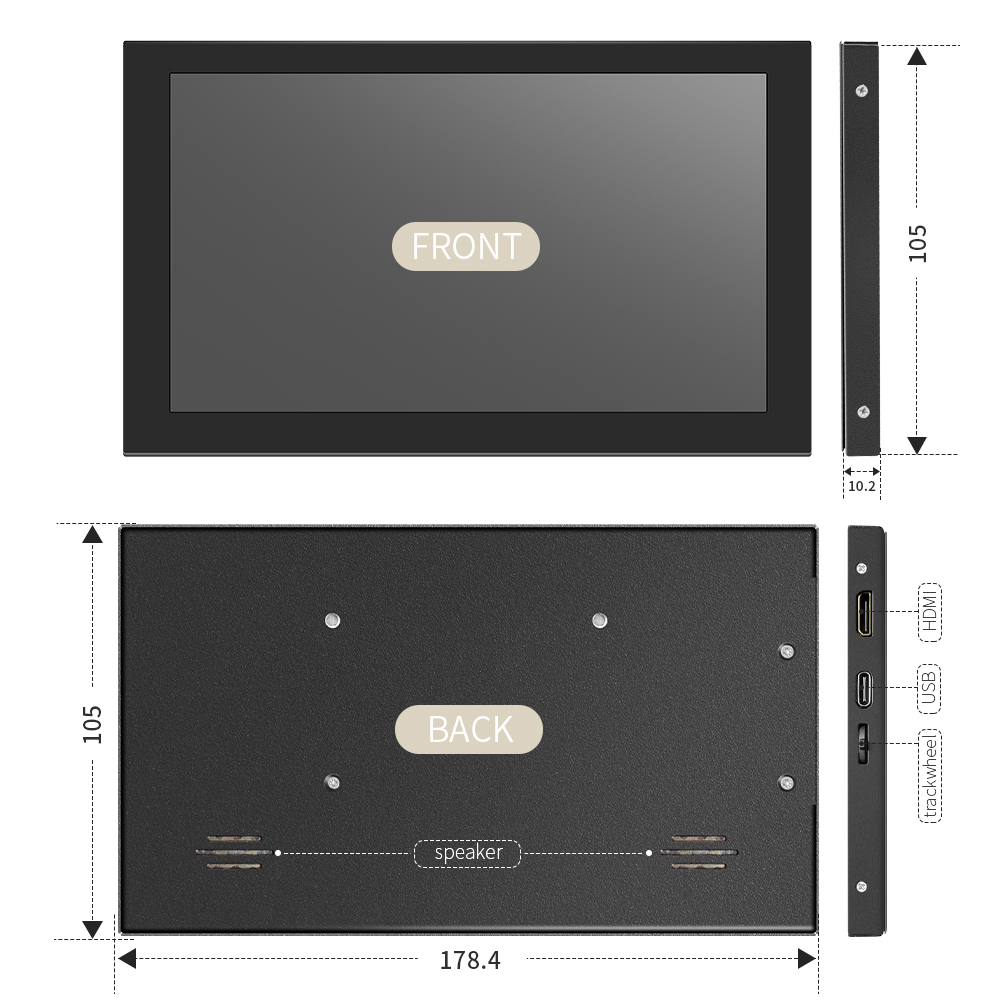 7-Inch LCD Touch Screen Panel  - огляд і ціна Pc Gaming Fullset