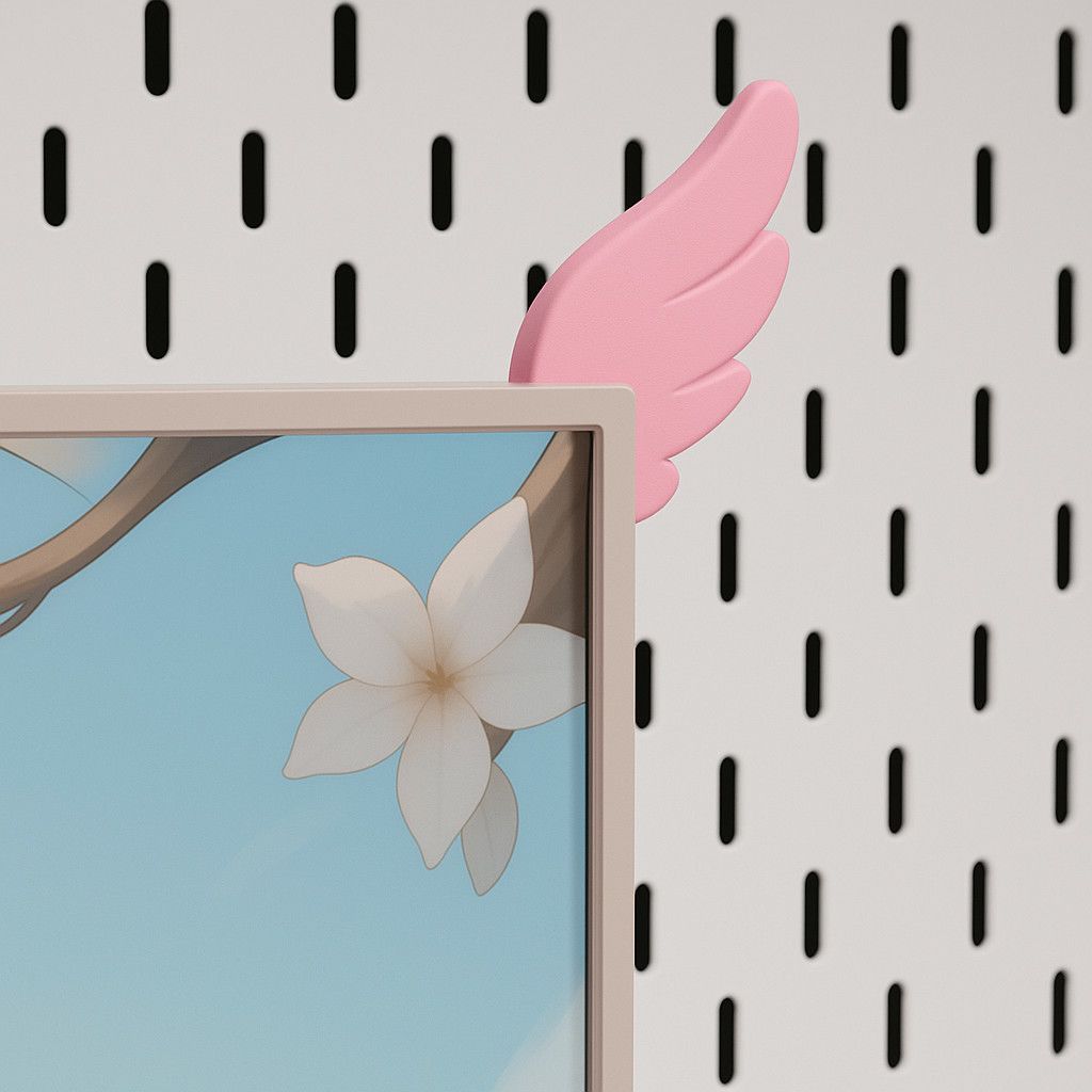 Cute gaming room pink wing mon - огляд і ціна Pc Gaming Y Monitor