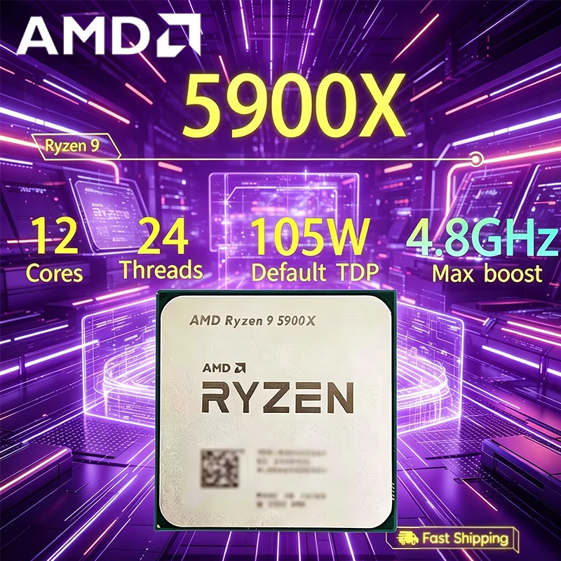 AMD Ryzen 9 5900X R9 5900X 3.7 - огляд і ціна Amd Cpu Ryzen 9