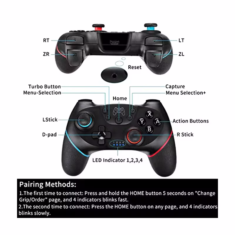 USB Bluetooth Wireless Control - огляд і ціна Joystick Pc Gaming
