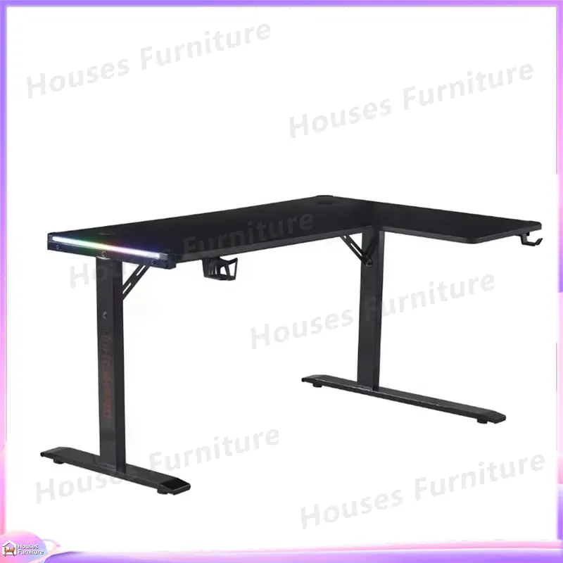 Large 160cm Gaming Desk with L - огляд і ціна Pc Gaming Setup