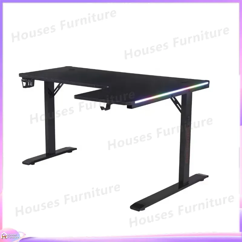 Large 160cm Gaming Desk with L - огляд і ціна Pc Gaming Setup